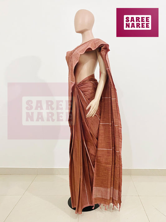 "Allora Aloe Vera Handloom Saree in Orchid Rose – Saree Naree Sri Lanka"