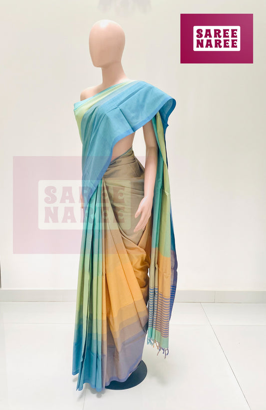 Cotton Bliss Handloom Saree in Lavender Mist – Saree Naree Sri Lanka