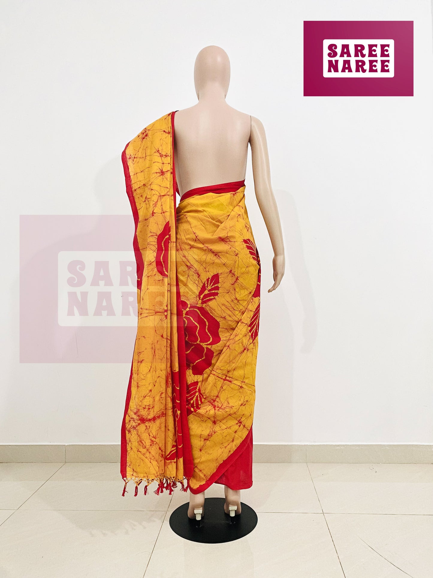 Handloom Batik Saree – Loomed Batik Collection by Saree Naree (HB9007)