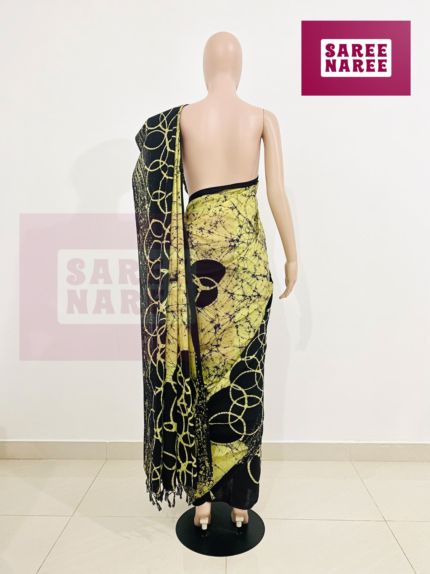 Handloom Batik Saree – Loomed Batik Collection by Saree Naree (HB9003)