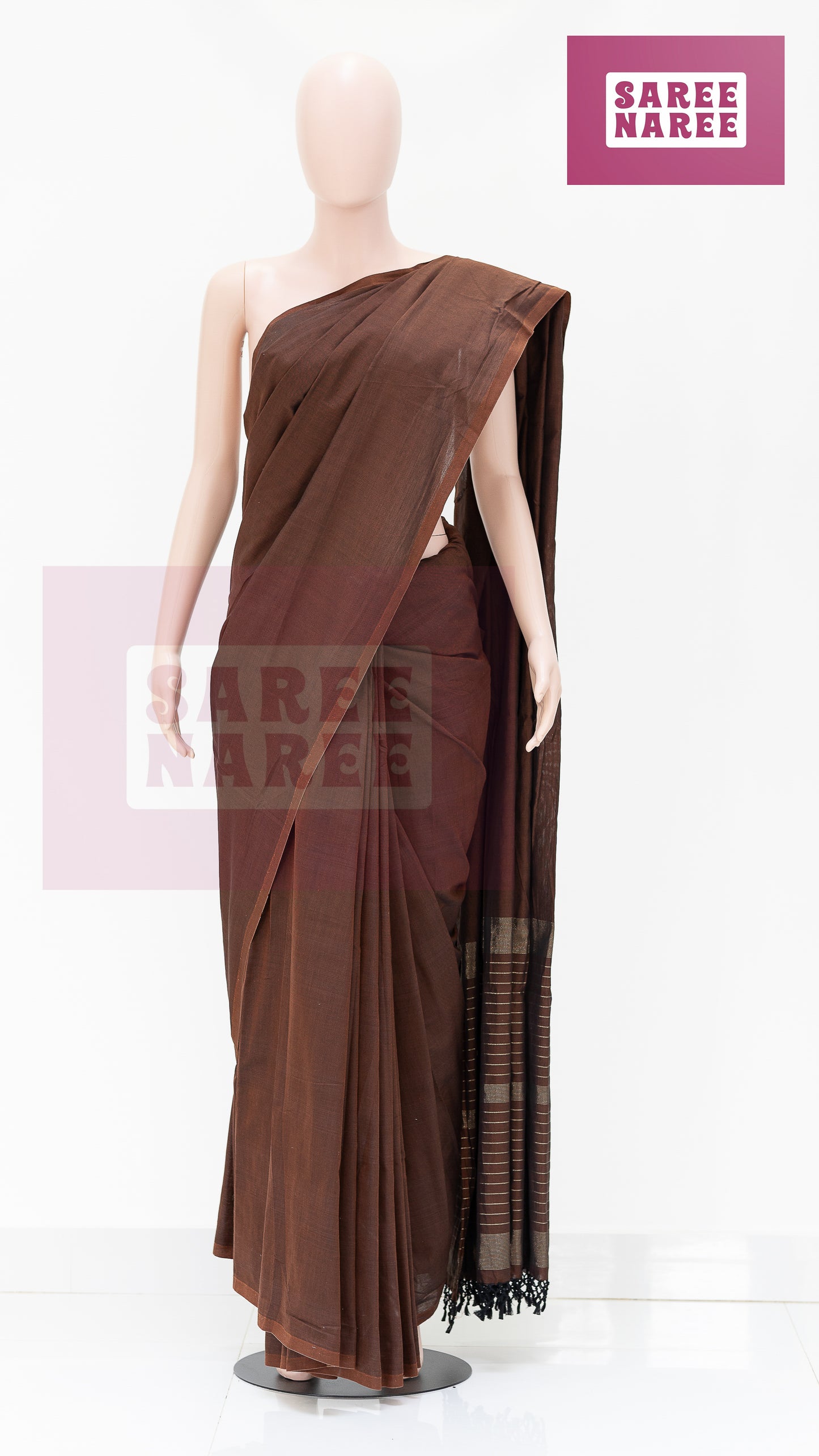 Cotton_Bliss_Handloom_Saree_in_Dusty_Brown_Saree_Naree_Sri_Lanka_
