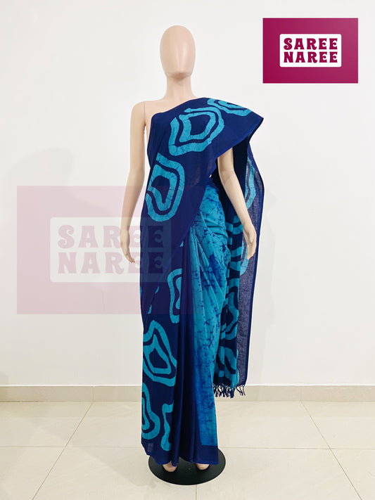 Handloom Batik Saree – Loomed Batik Collection by Saree Naree (HB9008)